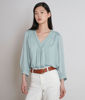 Picture of TAYLOR CELADON BEADED BLOUSE